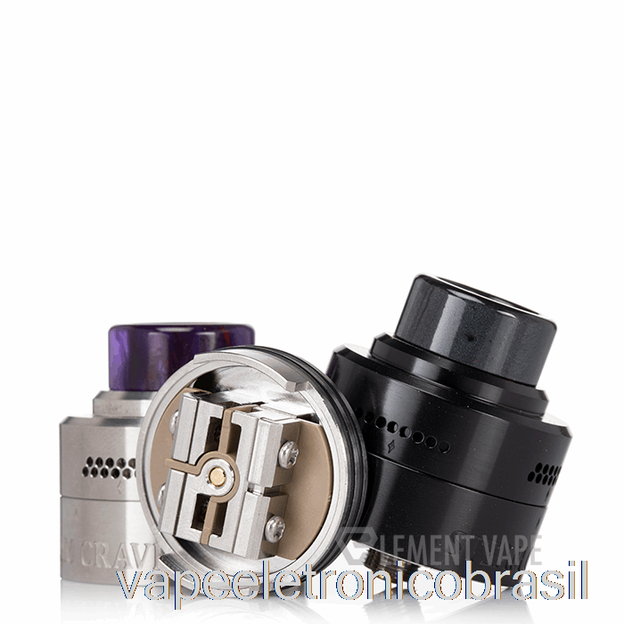 Vape Eletrônico Steam Crave Hadron 30mm Rdsa Mesh Deck - Preto